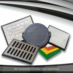 Vikrant FRP Manhole Covers with Frame